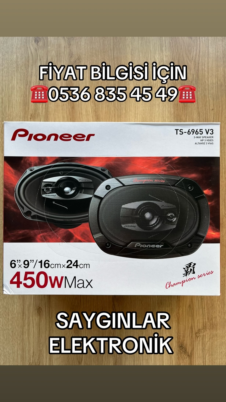 Pioneer TS-6965 V3 Eski Seri Koaksiyel Hp