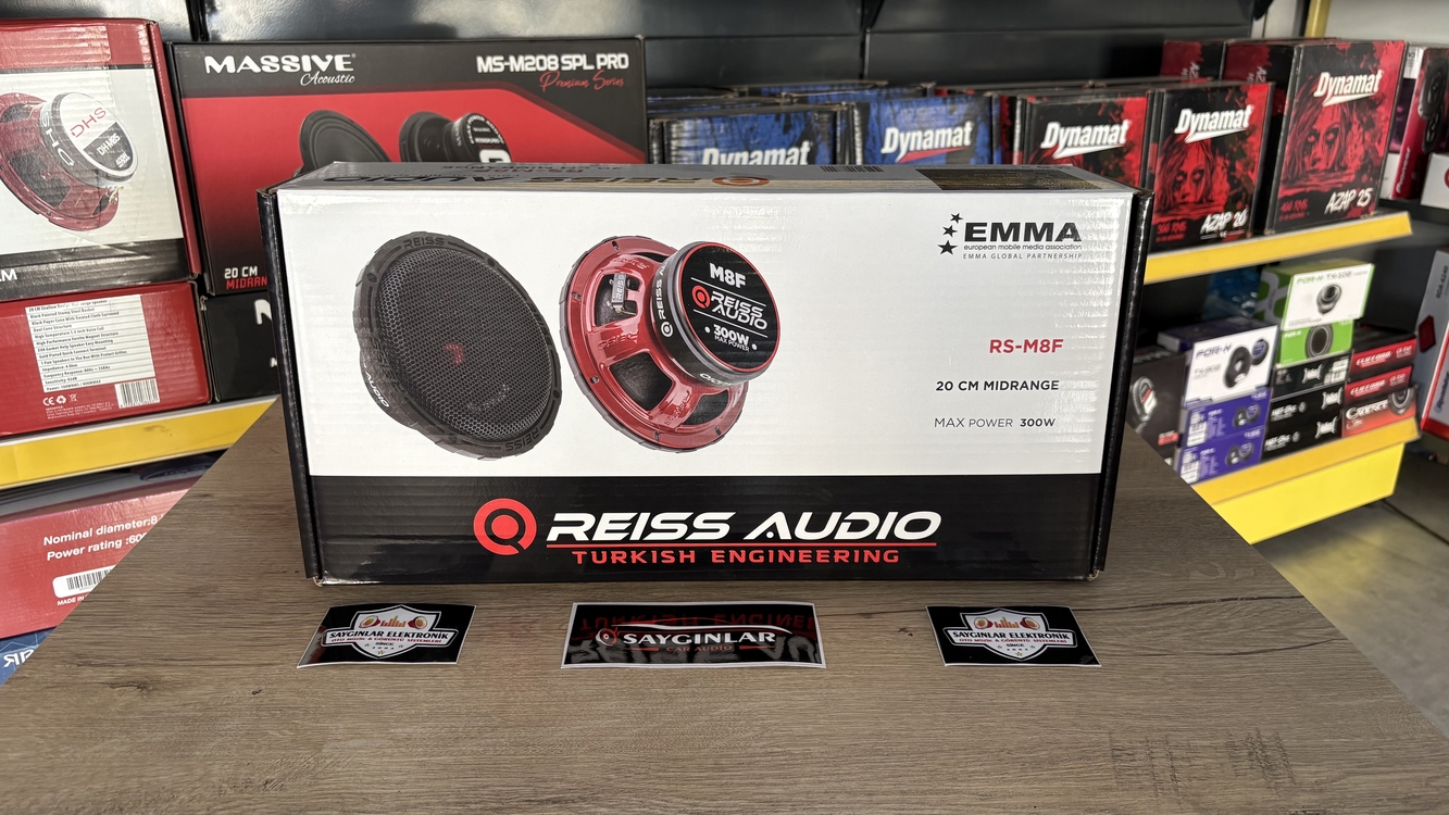 Reiss Audio RS-M8F 20 Cm 150 Rms Midrange