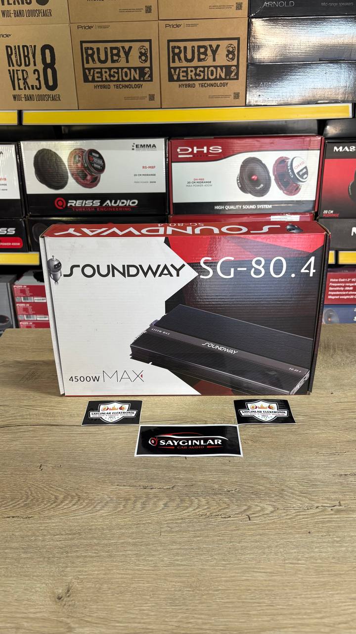 Soundway SG-80.4 4500 Watt Oto Amfi