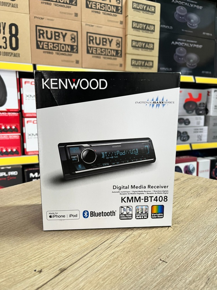 KENWOOD KMM-BT408 PROFESYONEL OTO TEYP