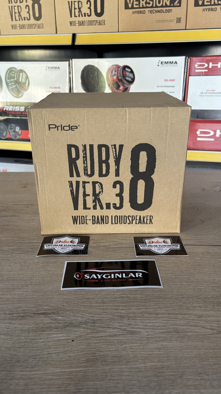 Pride Ruby 8 Versiyon 3 — 20 cm 200 Rms Midrange
