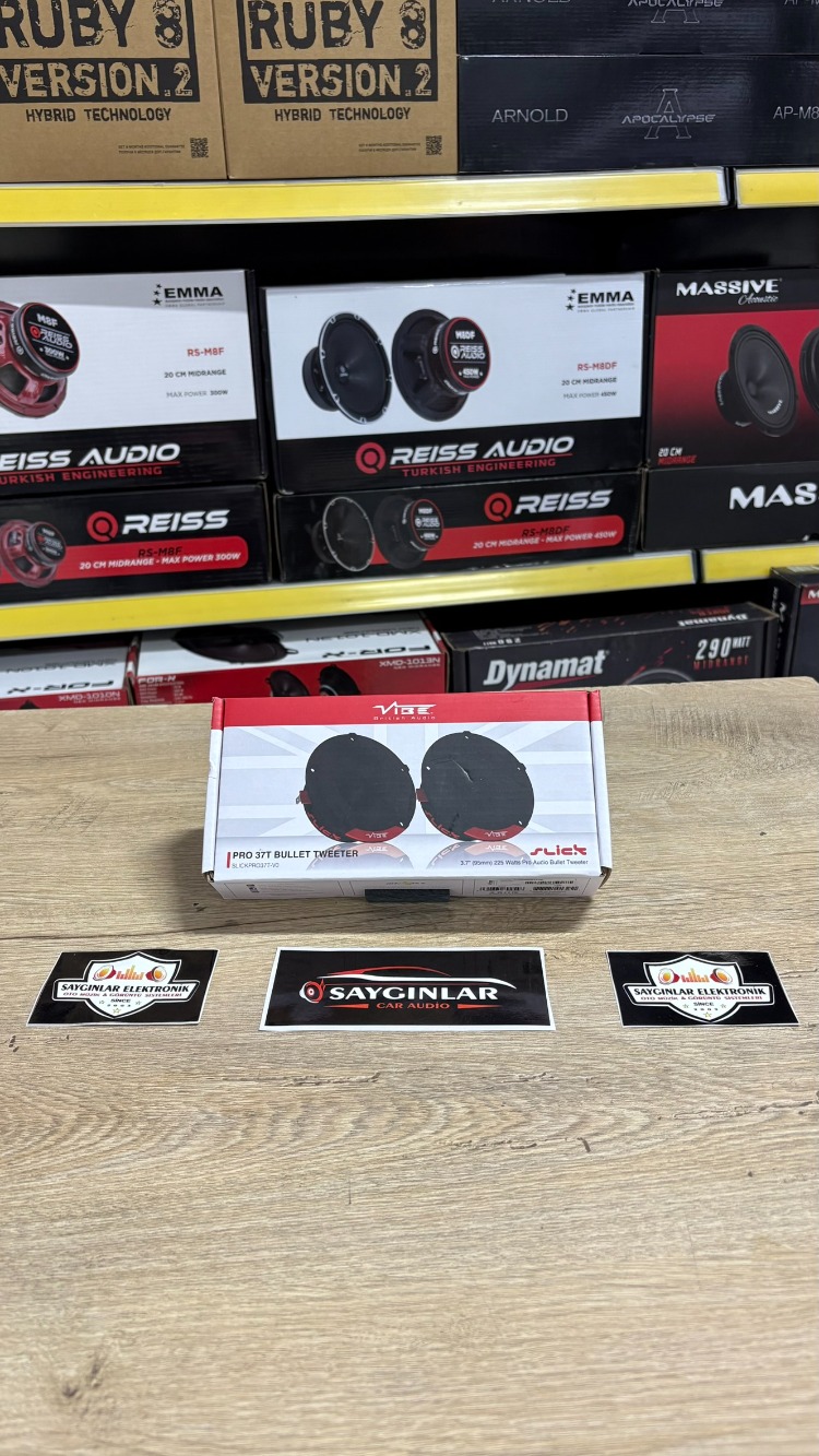 VIBE SLICKPRO37T-V0 | VIBE Slick Serisi 10 cm Kurşun Tweeter