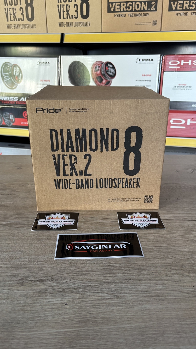 Pride Diamond 8 Versiyon 2 — 20 cm 300 Rms Midrange