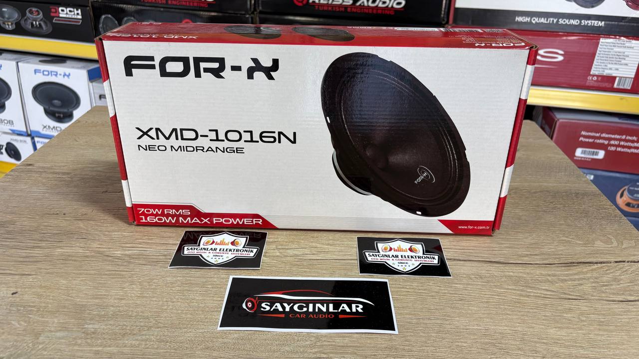 For-x XMD-1016N 70 Rms Neo Mıknatıslı 16 Cm Midrange