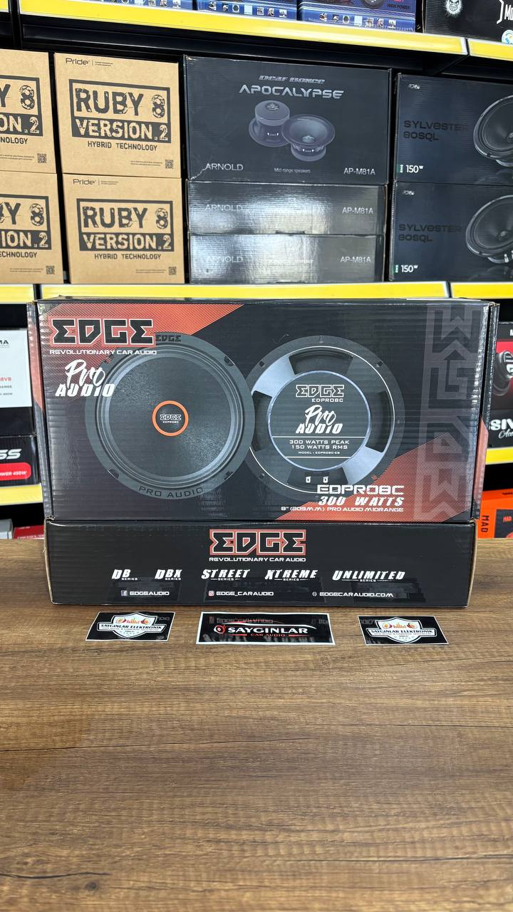 EDGE EDPRO8C-E8 | EDGE Pro Serisi 20 cm Midrange 150 Rms Midrange