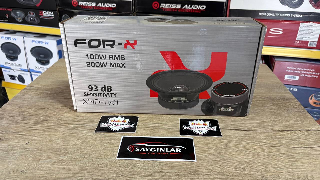 For-x XMD-1601 200 Watt 100 Rms Spl Midrange 