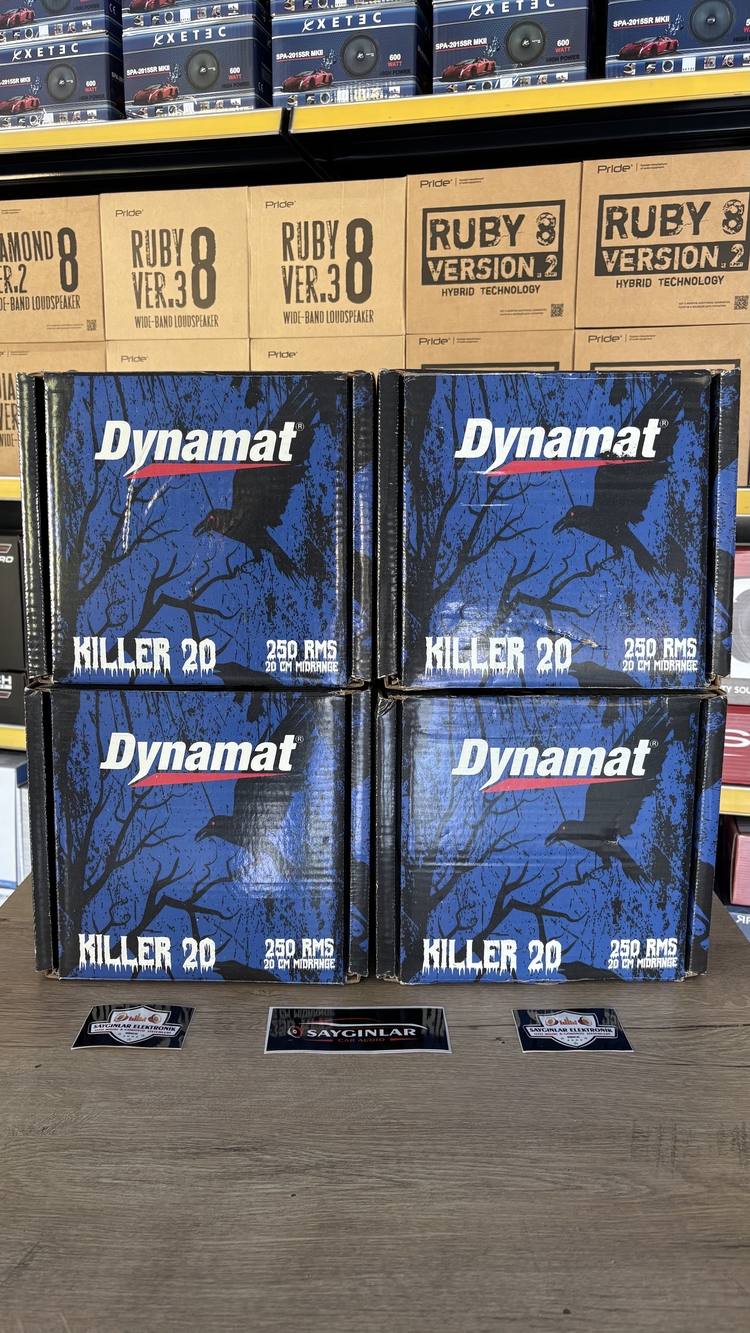 Dynamat Killer 20 Cm 250 Rms Spl Midrange