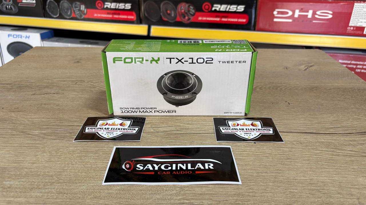 For-x TX-102 100 Watt 50 Rms 10 Cm Tweeter