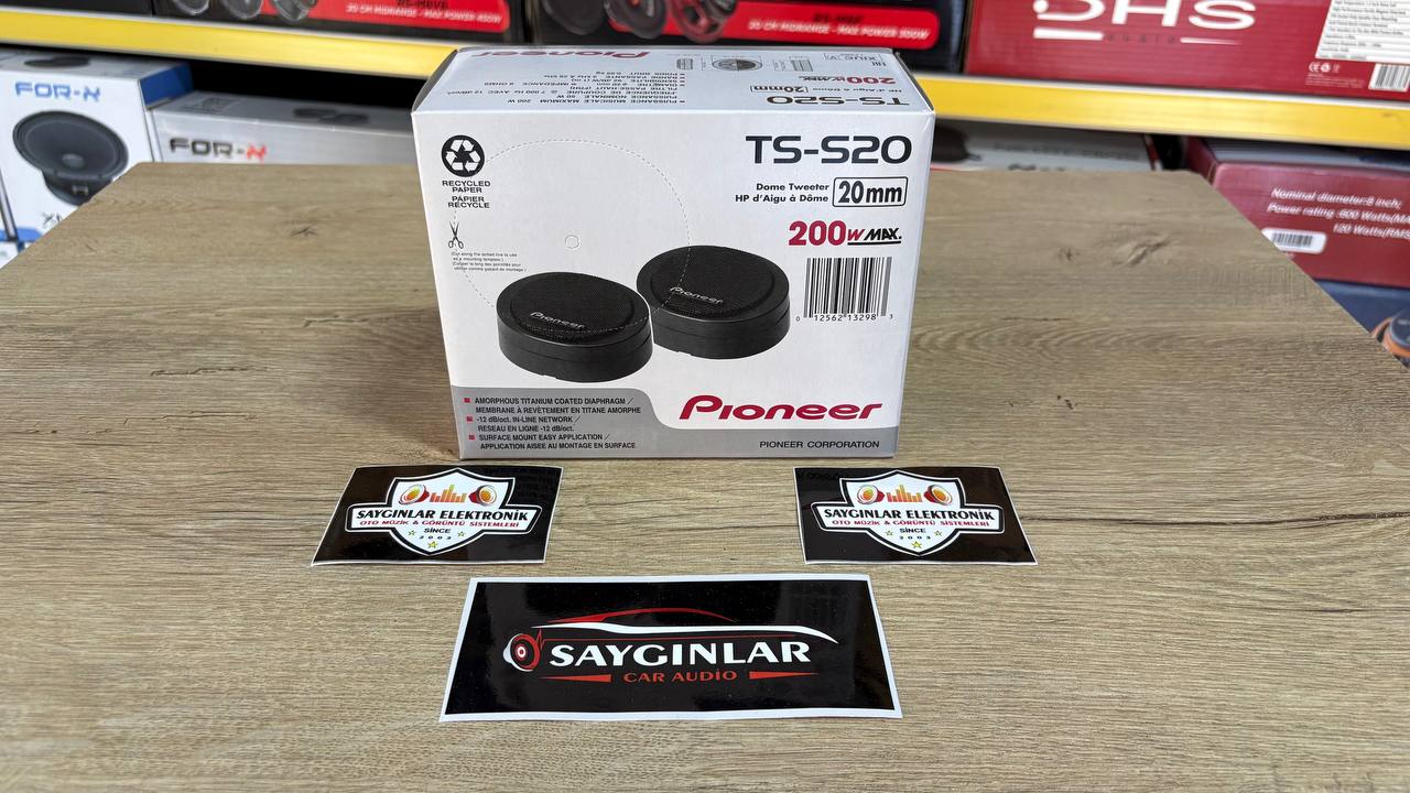 Pioneer TS-S20 Orjinal 200 Watt 50 Rms Tweeter