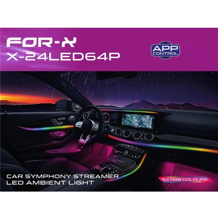 FOR-X X-LED64 AMBİYANS AYDINLATMA