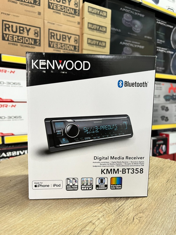 KENWOOD KMM-BT358  2 YIL GARANTİLİ PROFESYONEL OTO TEYP (DENİZLİ BAYİSİ)