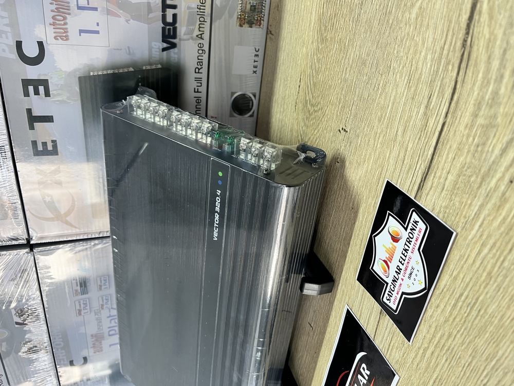 Xetec Vector 320.4 4 Kanal Başı 80 Rms Oto Amfi