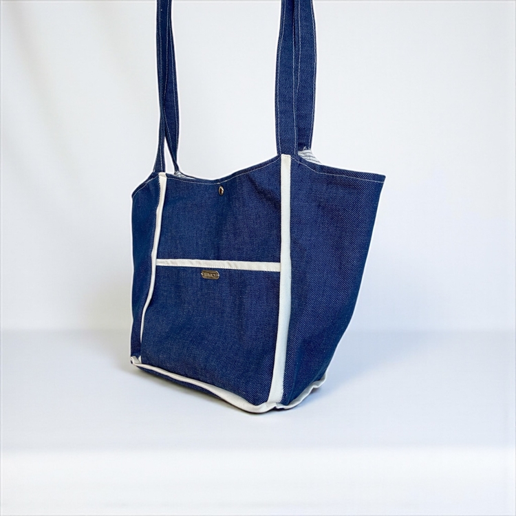 BİYELİ DENİM ÇANTA