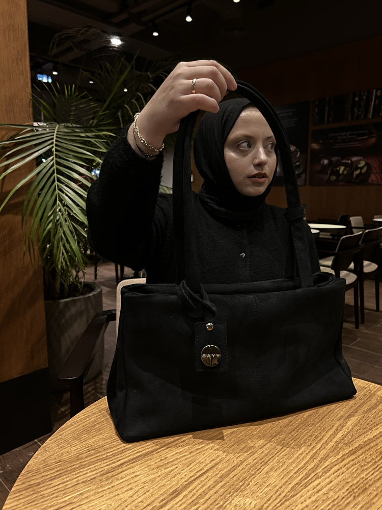 Siyah City Bag