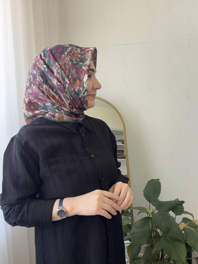 Zer organik Pamuk eşarp 