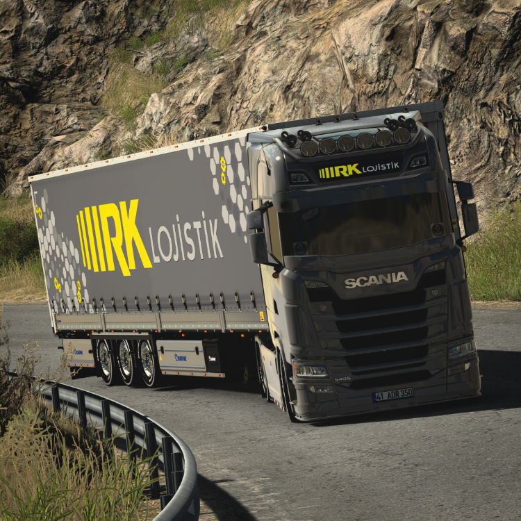 Scania 540S & Krone Profiliner 2024 V1.0 + IRK Lojistik Skin [1.50-1.60]