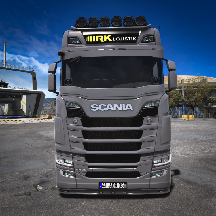 Scania 540S & Krone Profiliner 2024 V1.0 + IRK Lojistik Skin [1.50-1.60]