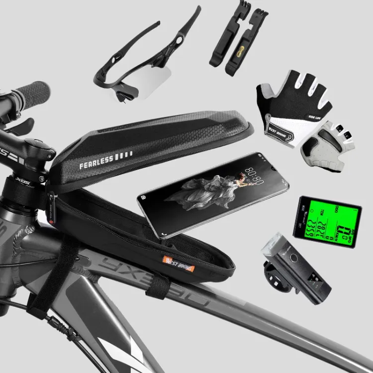 Elektrikli Scooter Bisiklet Kadran Çantası Ön Asma Çanta Su Geçirmez