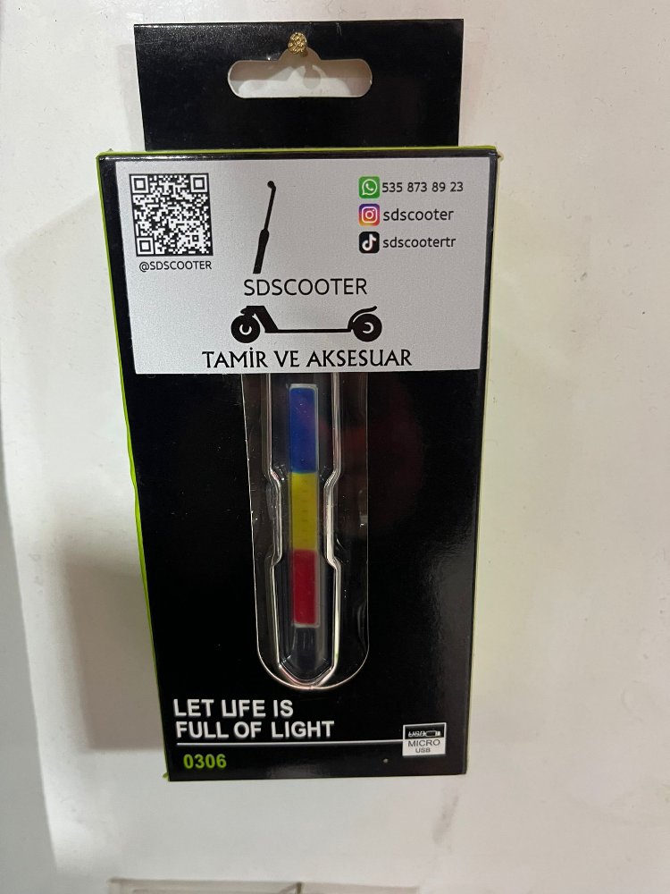 Scooter Çakar LED – Güçlü ve Dikkat Çekici