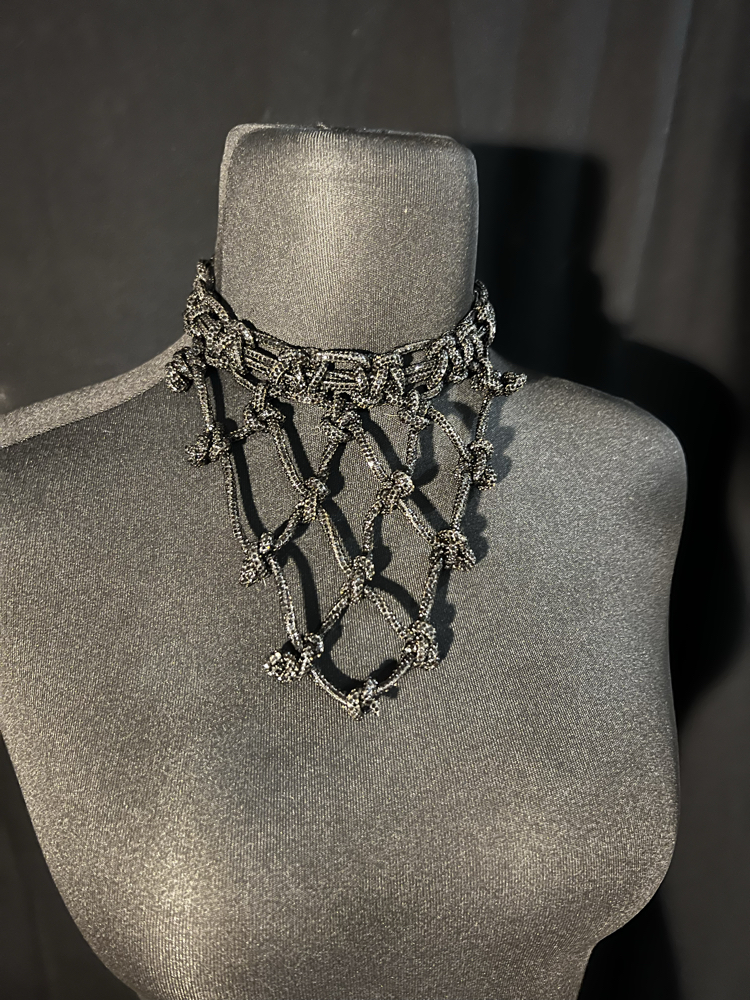 SE’Atelier Kristal kafes gerdanlık