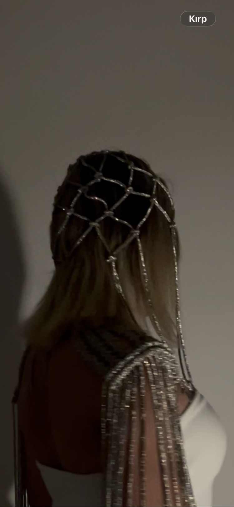 SE’Atelier - Kristal Tasarım Saç Filesi Aksesuarı / Crystal Headpiece