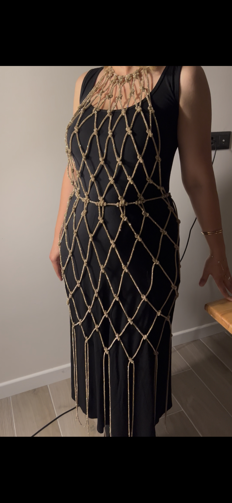 SE’Atelier - Kristal Tasarım Elbise Pareo / Crystal Mesh Dress