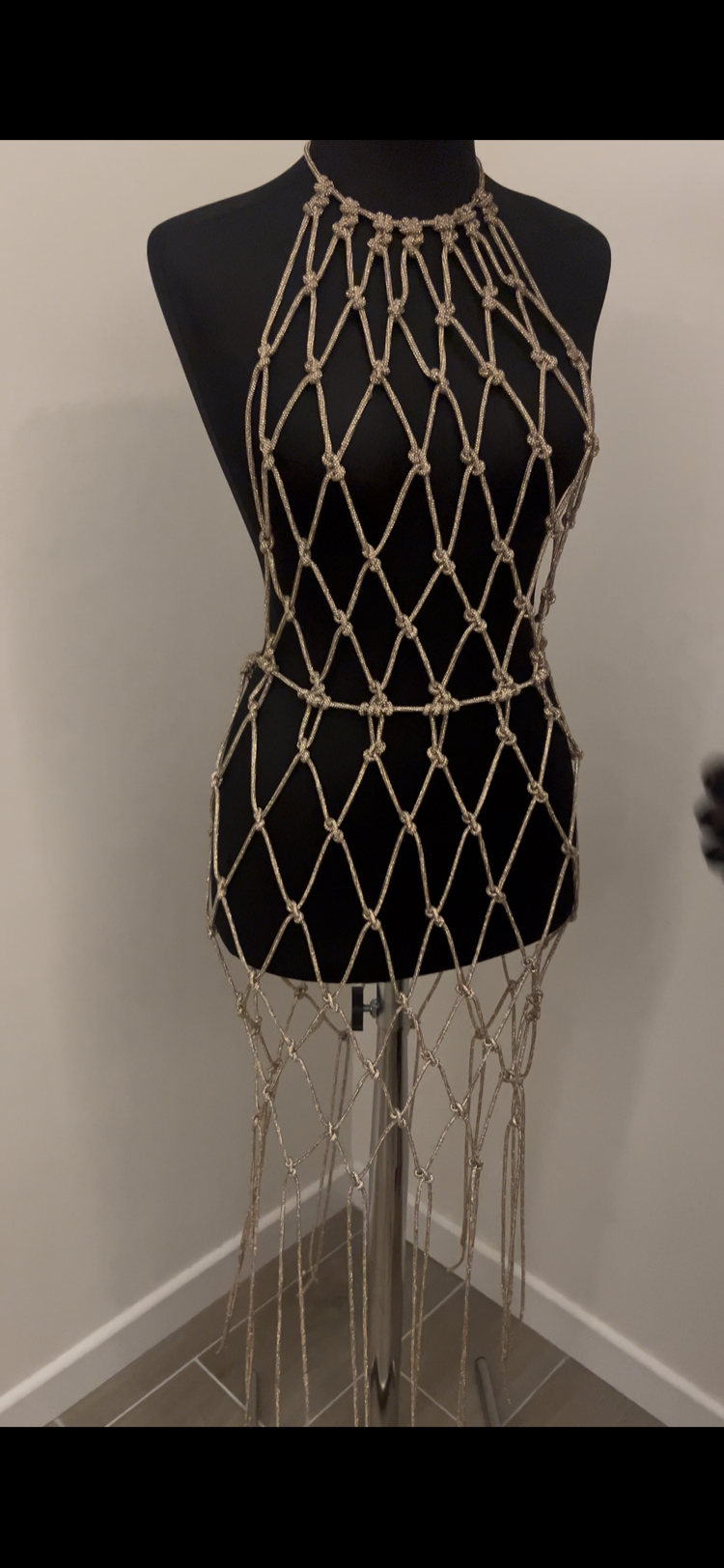 SE’Atelier - Kristal Tasarım Elbise Pareo / Crystal Mesh Dress
