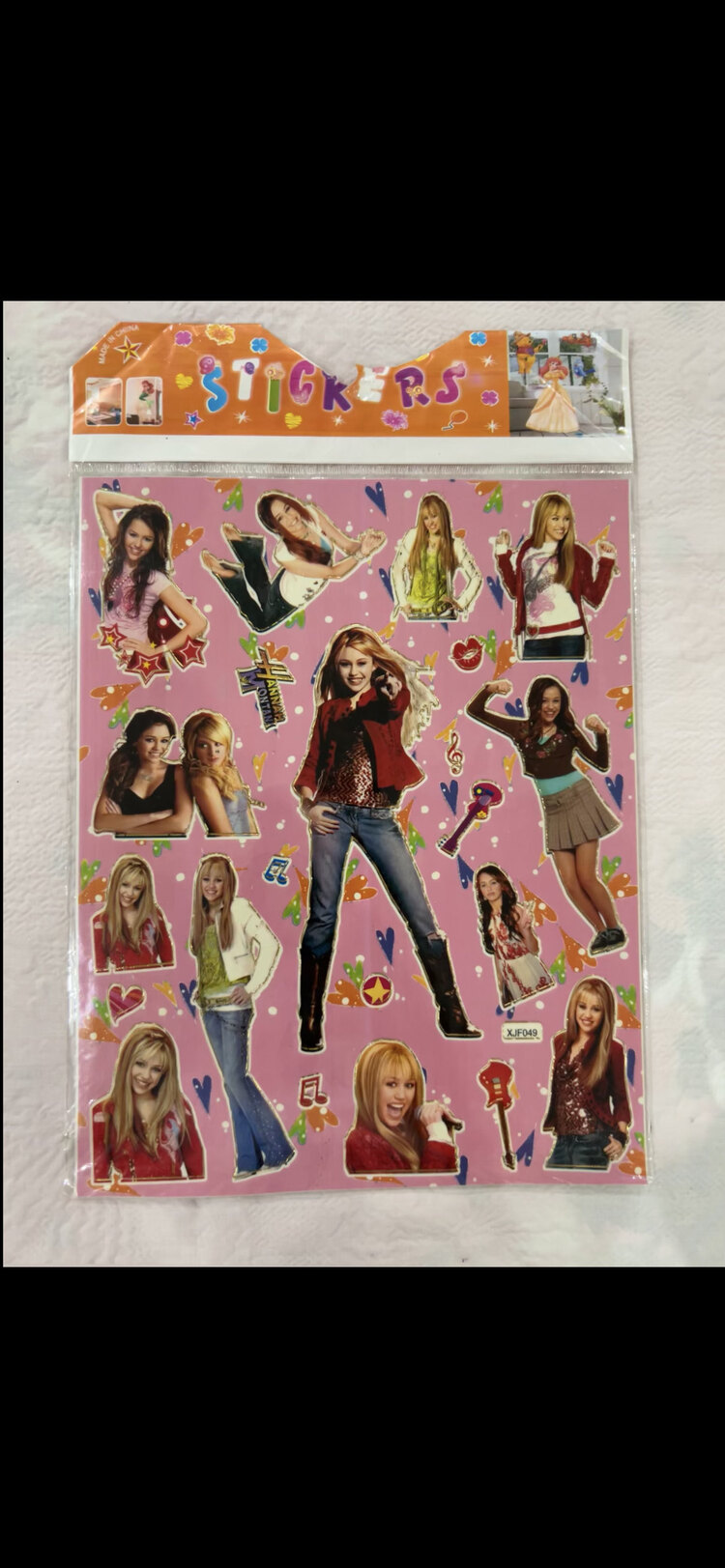 Hannah Montana A4 Sticker 