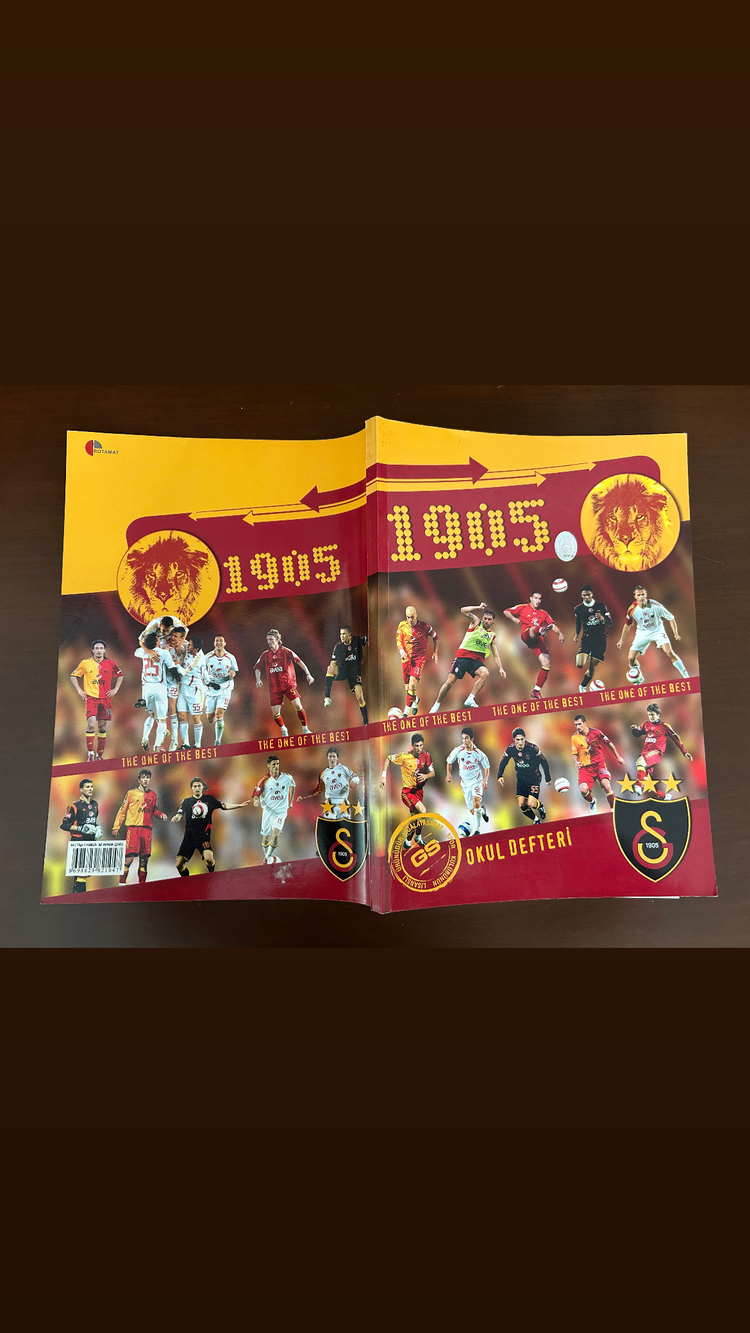Galatasaray Çizgili Defter