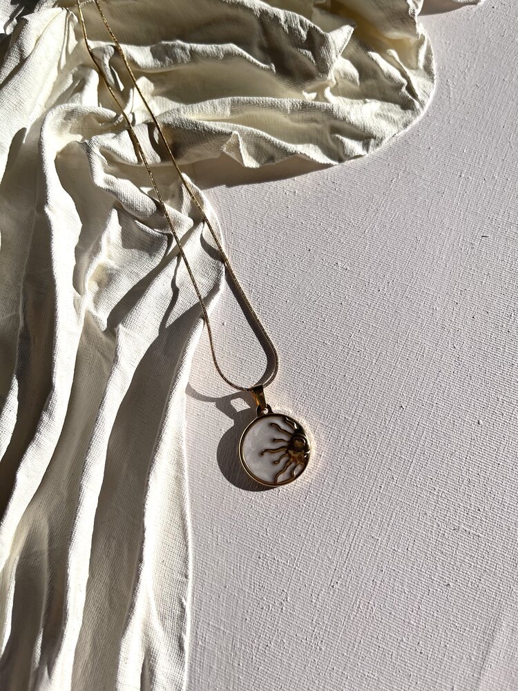 Soft Sun Steel Kolye