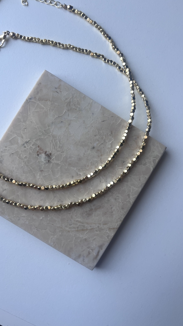 Gold Kombin Kolye