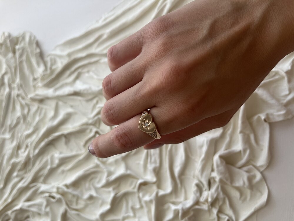 Kalpli Yüzük (Rose Gold)