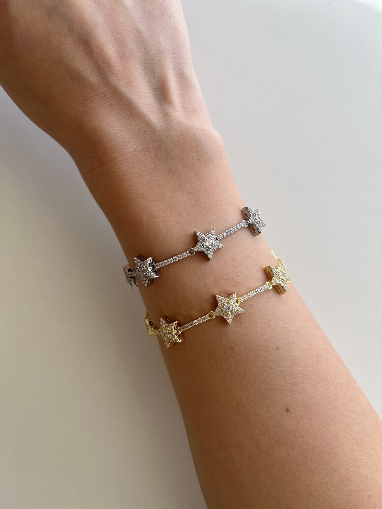 Lets Shine VIP Bileklik (Silver)