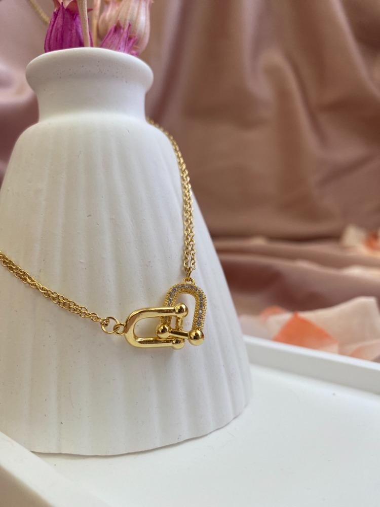 gold tffny kolye | çelik