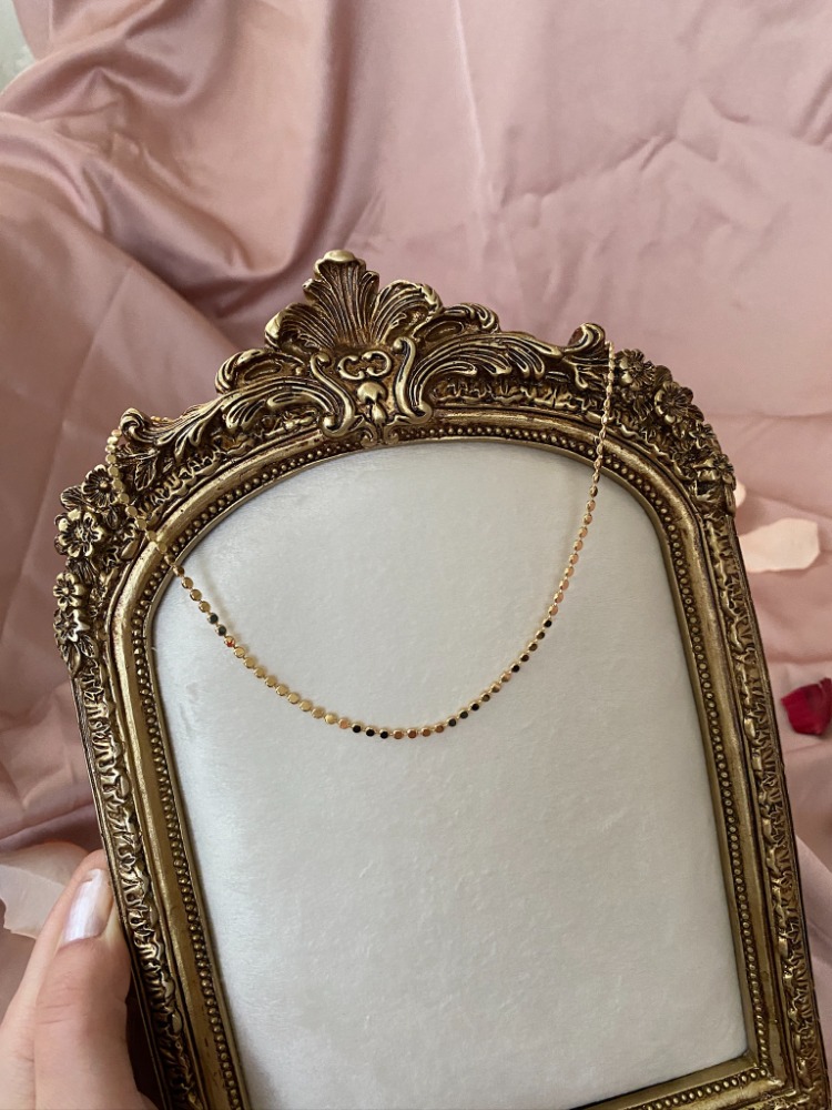 gold pul zincir kolye | çelik
