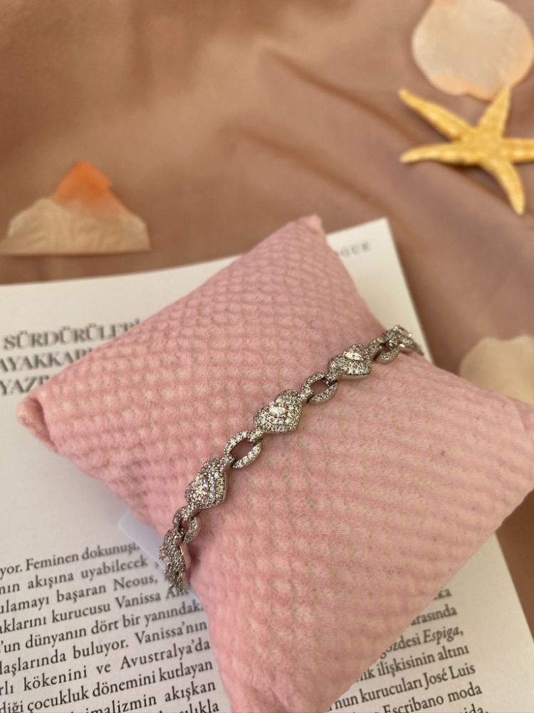 diamond heart bileklik | xuping