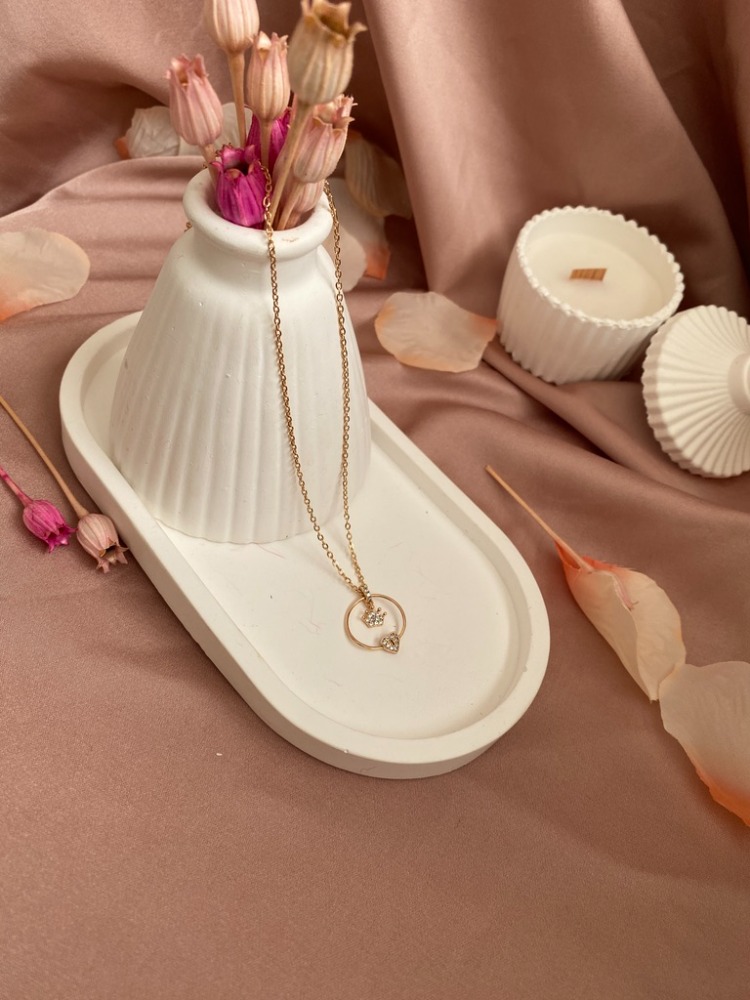 heart crown kolye | xuping 