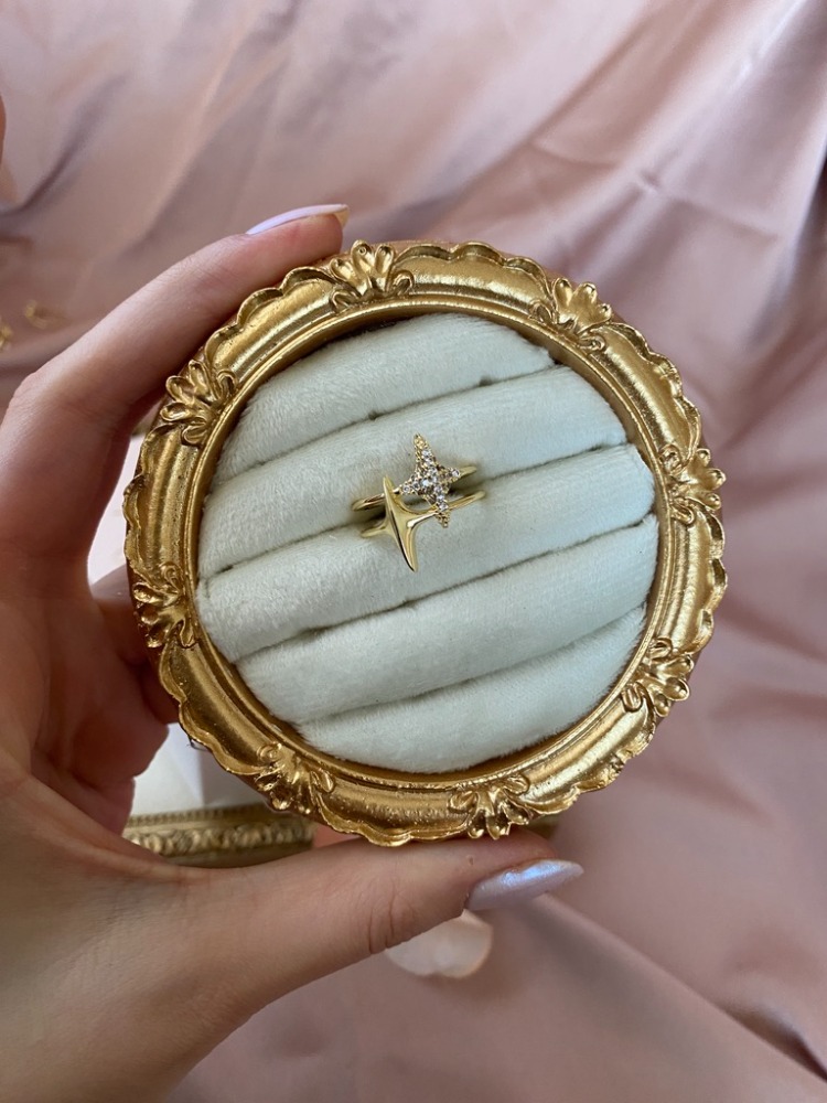 gold glint yüzük | altın kaplama