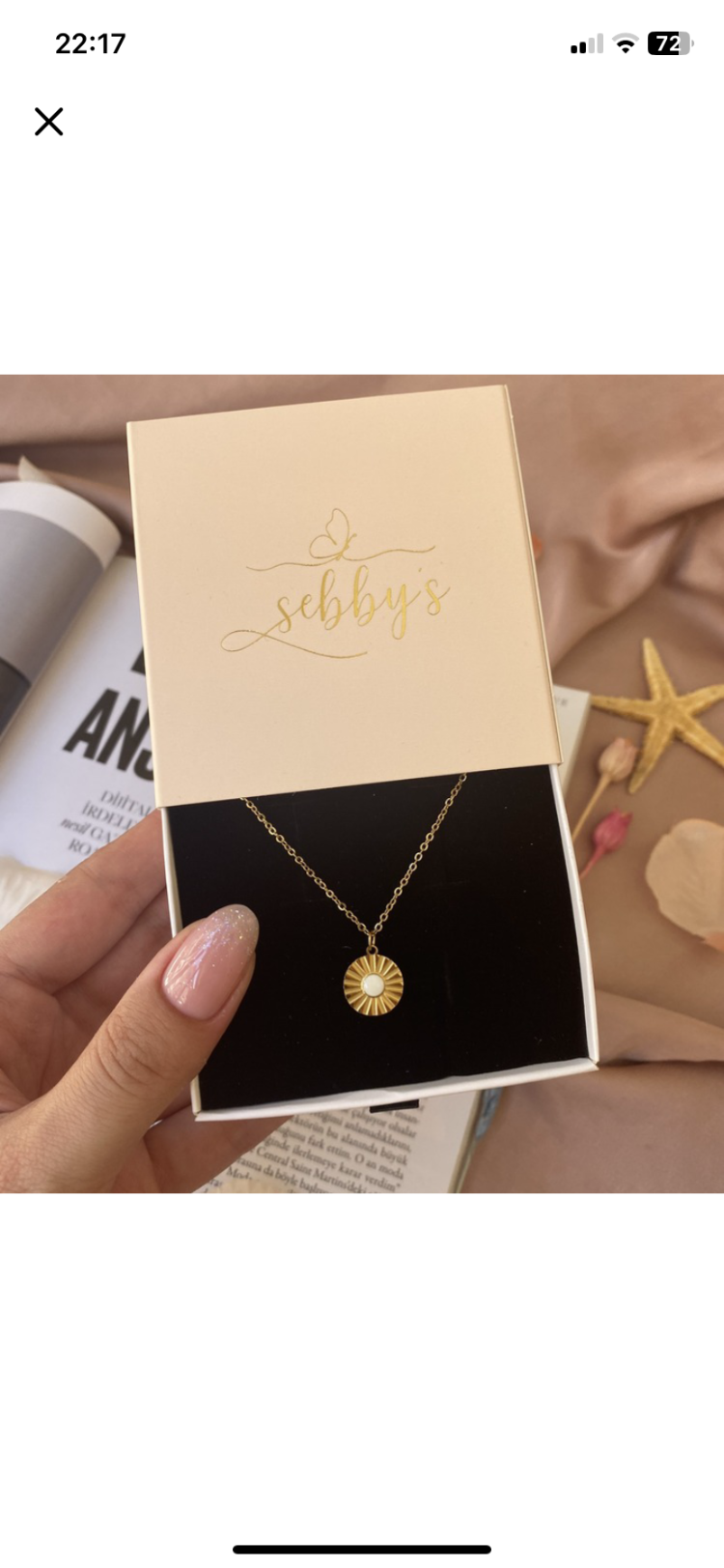 gold antik kolye I | çelik