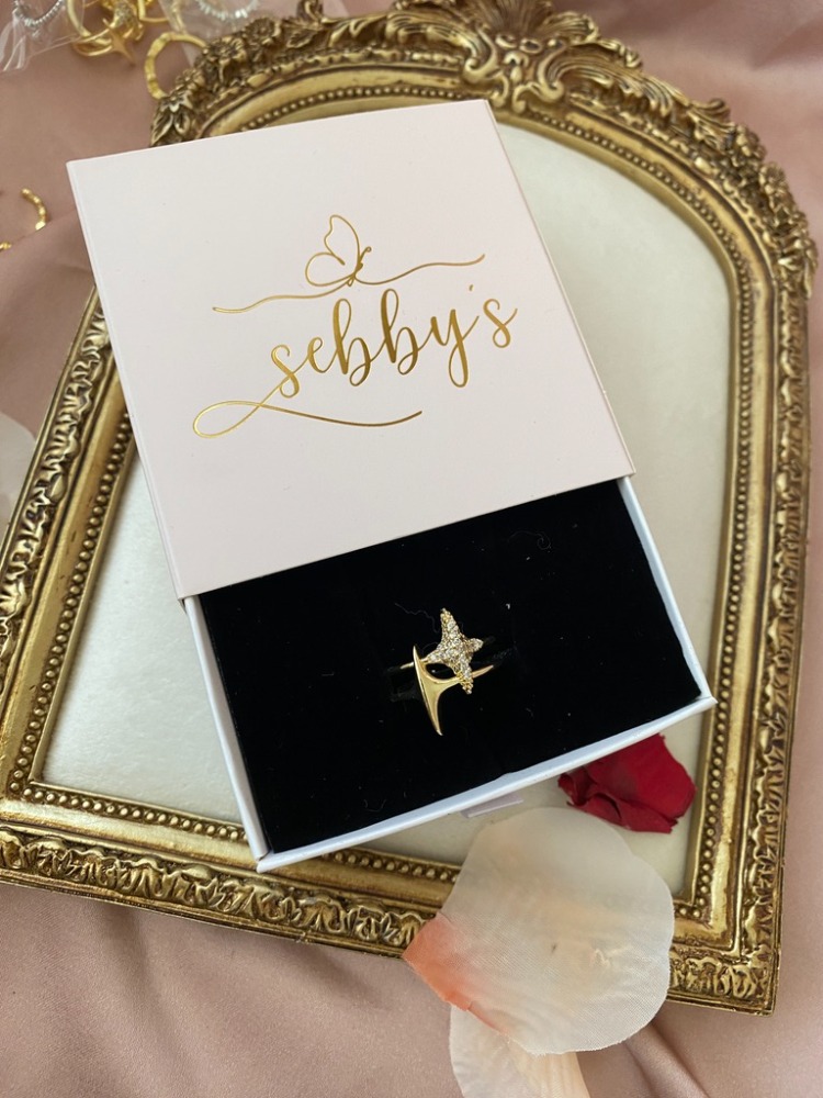 gold glint yüzük | altın kaplama