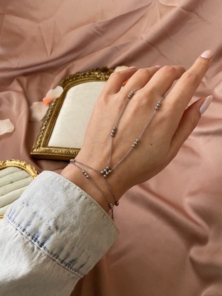 silver dots şahmeran | altın kaplama