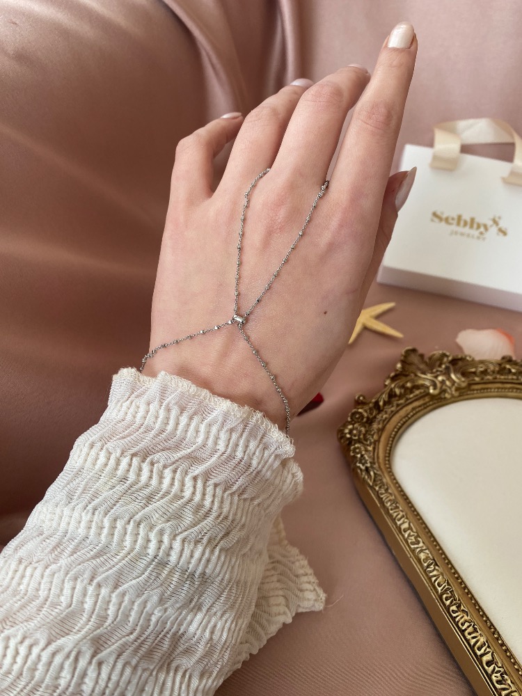 silver glowline şahmeran | altın kaplama