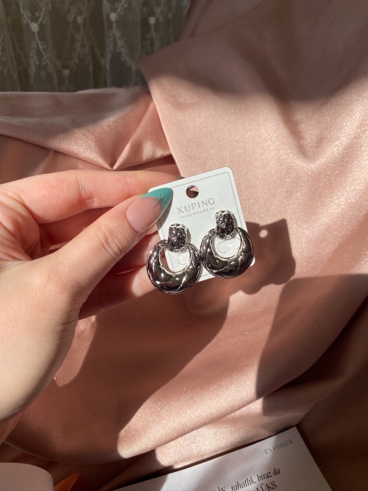 silver tyla küpe | xuping 