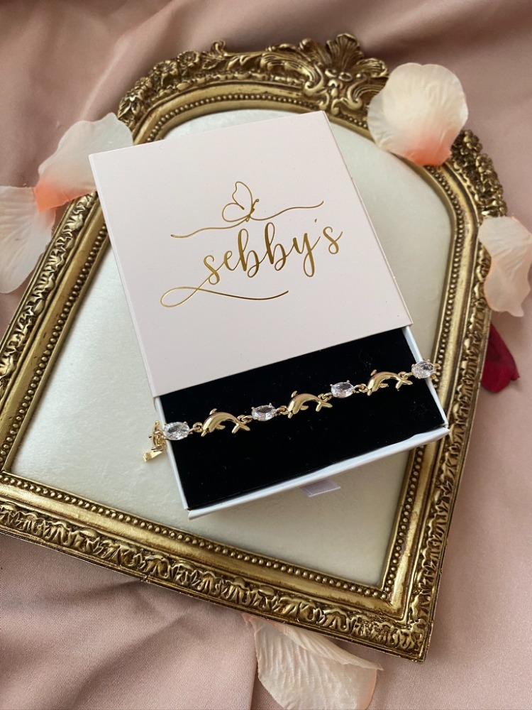 gold balık bileklik | altın kaplama 