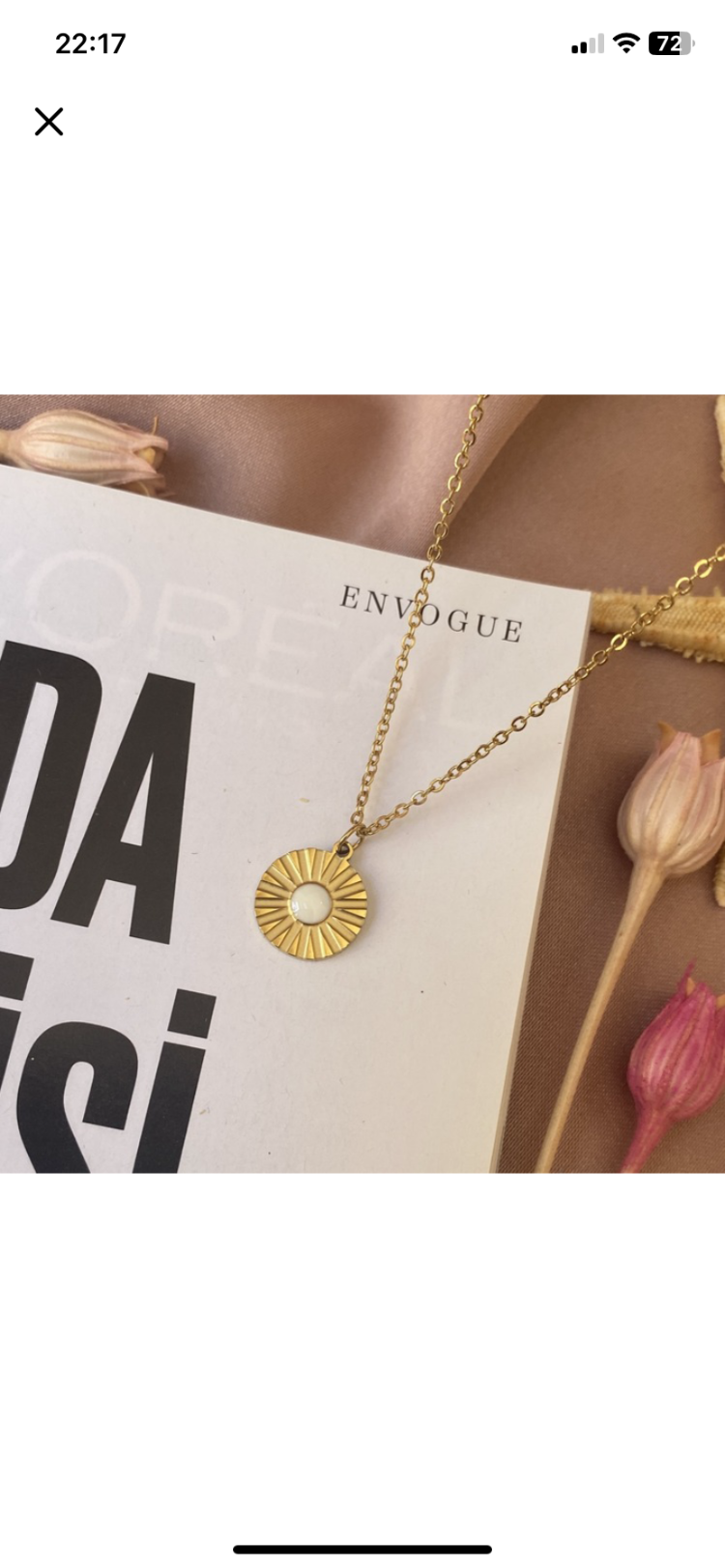 gold antik kolye I | çelik