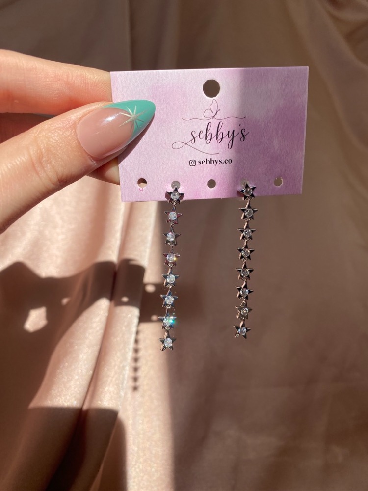 stargirl küpe | altın kaplama