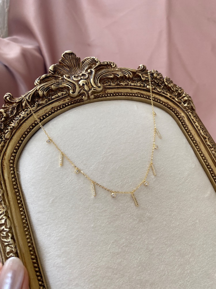 gold betty zincir kolye | altın kaplama