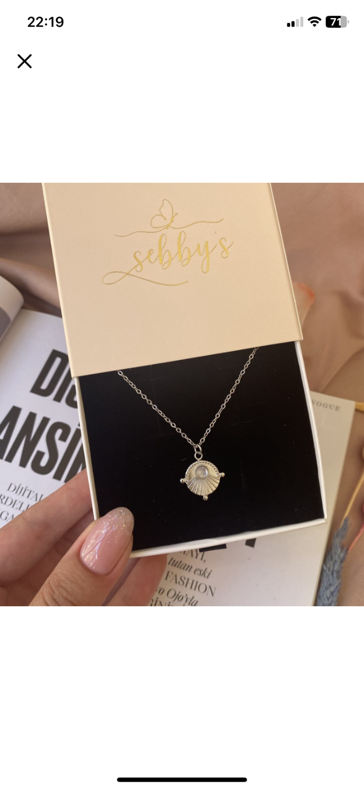 silver antik kolye II | çelik