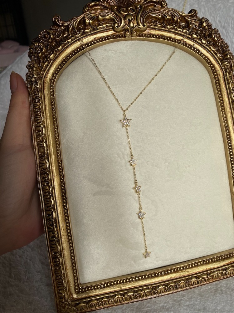 gold stargirl kolye | altın kaplama