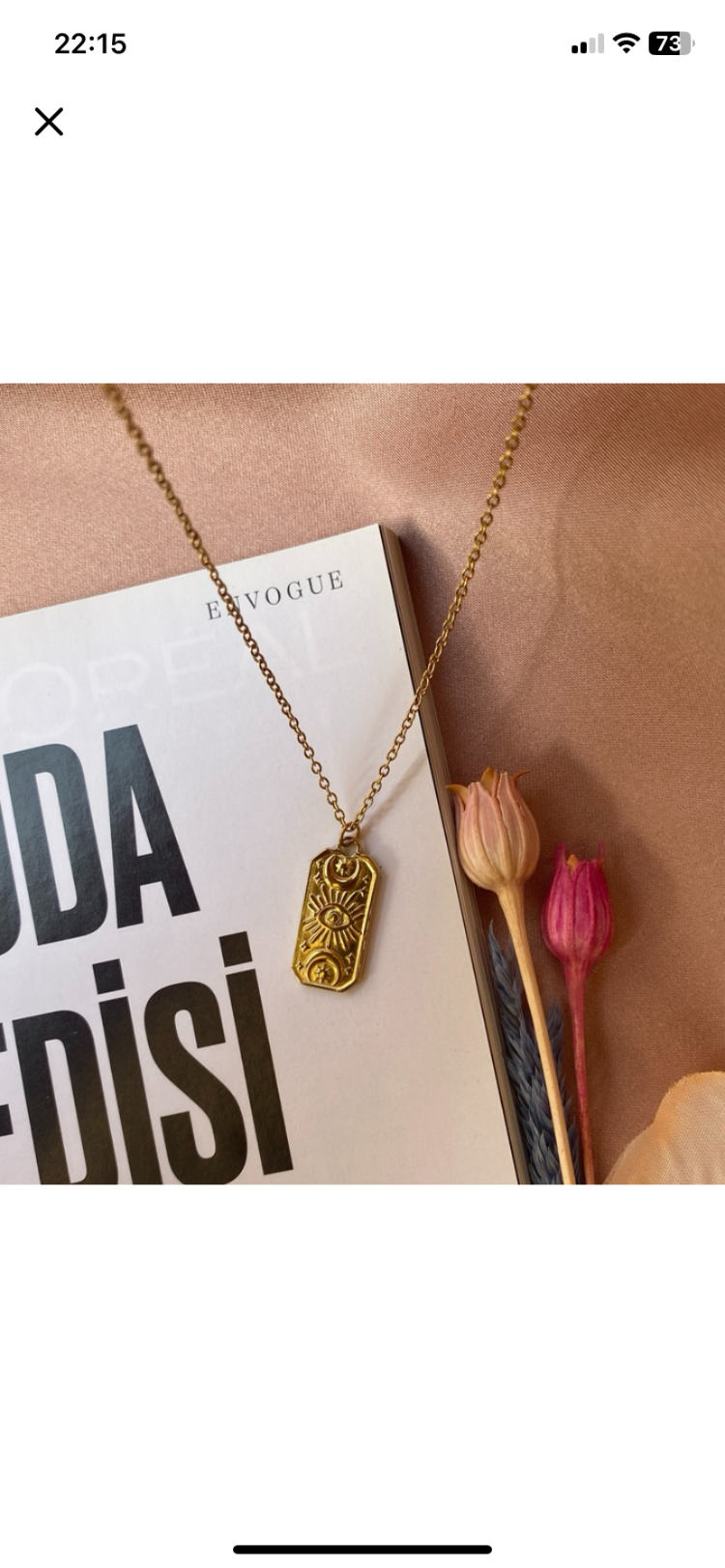 helen antik kolye | çelik